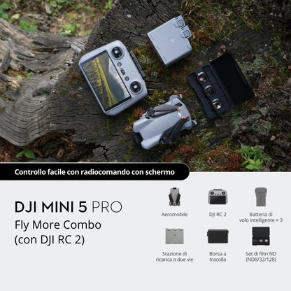 DJI Mini 5 Pro Fly More Combo (RC-2)