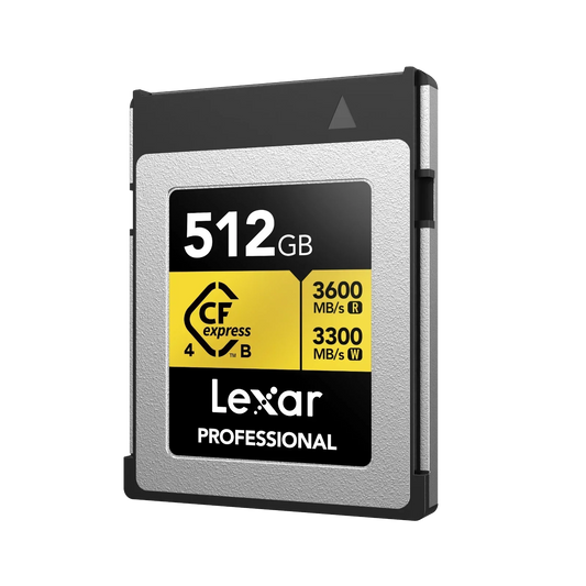 Lexar® Professional GOLD Type B CFexpress™ 4.0 Card 