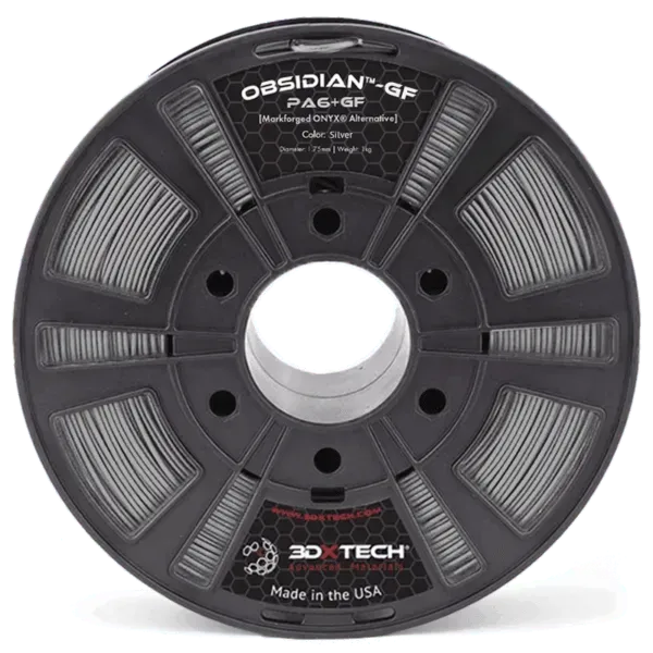 3DXTECH OBSIDIAN-GF™ PA6+GF 1.75mm/1KG - 3Digital | Droni e Stampanti 3D