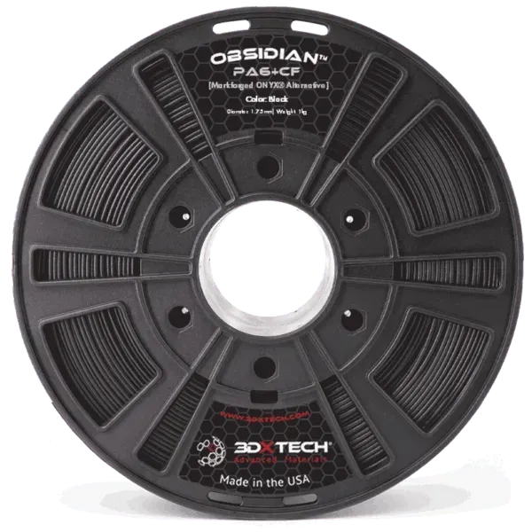 3DXTECH OBSIDIAN™ PA6+CF 1.75mm/1KG - 3Digital | Droni e Stampanti 3D