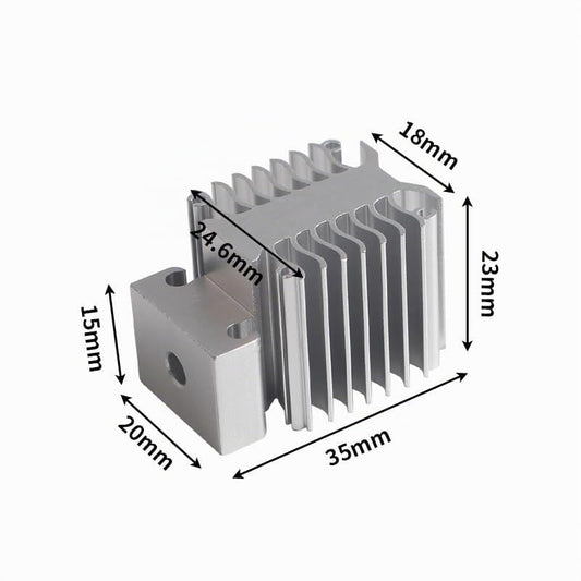 Creality Dissipatore di Calore in Alluminio per Ender-3 V3 KE - 3Digital | Droni e Stampanti 3D
