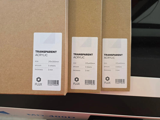 FLUX TRANSPARENT ACRYLIC