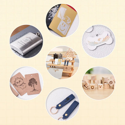 Longer 70 PCS DIY Engraving Material