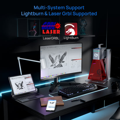 Longer Nano Duo 20W Diode + 2W IR Portable AI Laser Engraver