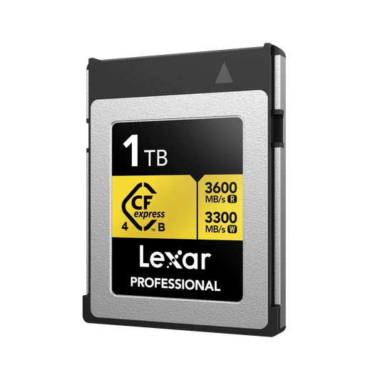 Lexar® Professional GOLD Type B CFexpress™ 4.0 Card 