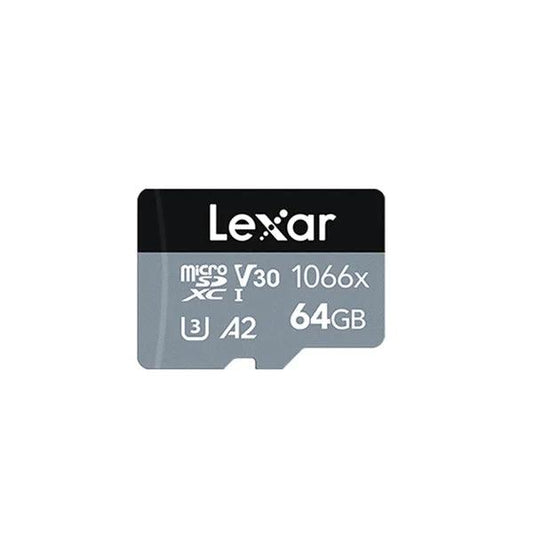 64GB LEXAR MICROSDXC 1066X - 3Digital | Droni e Stampanti 3D