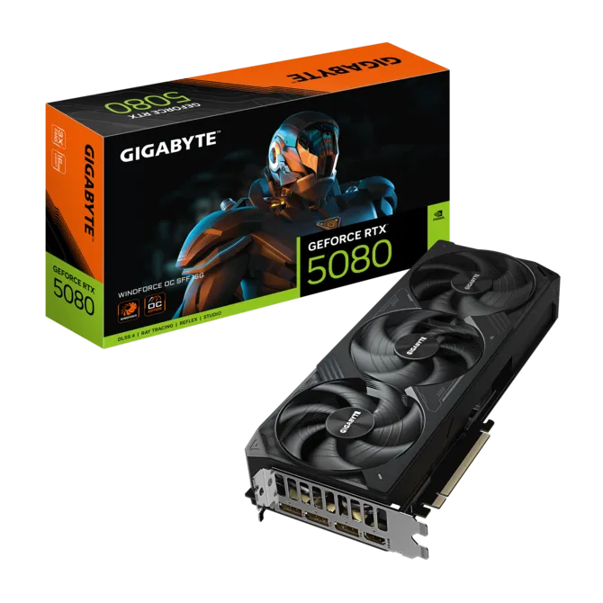 VGA GIGABYTE GEFORCE N5080 WINDFORCE OC SFF 16GB 1.0