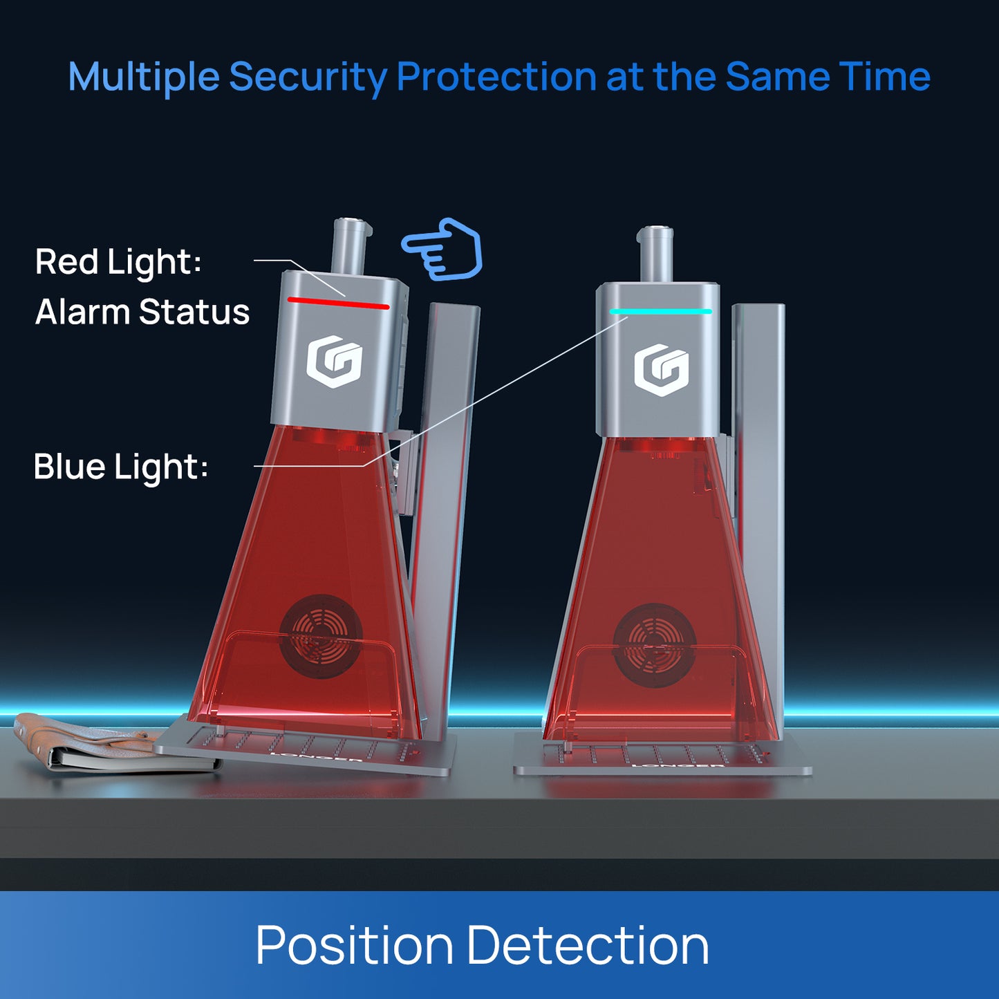 Longer Nano Duo 20W Diode + 2W IR Portable AI Laser Engraver