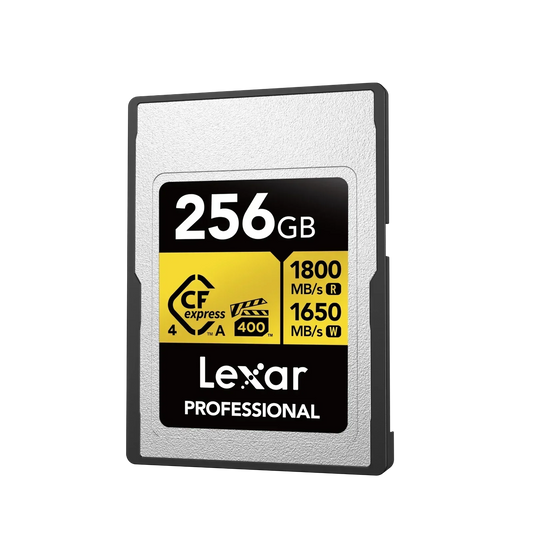 Lexar® Professional GOLD CFexpress™ 4.0 Card Type A