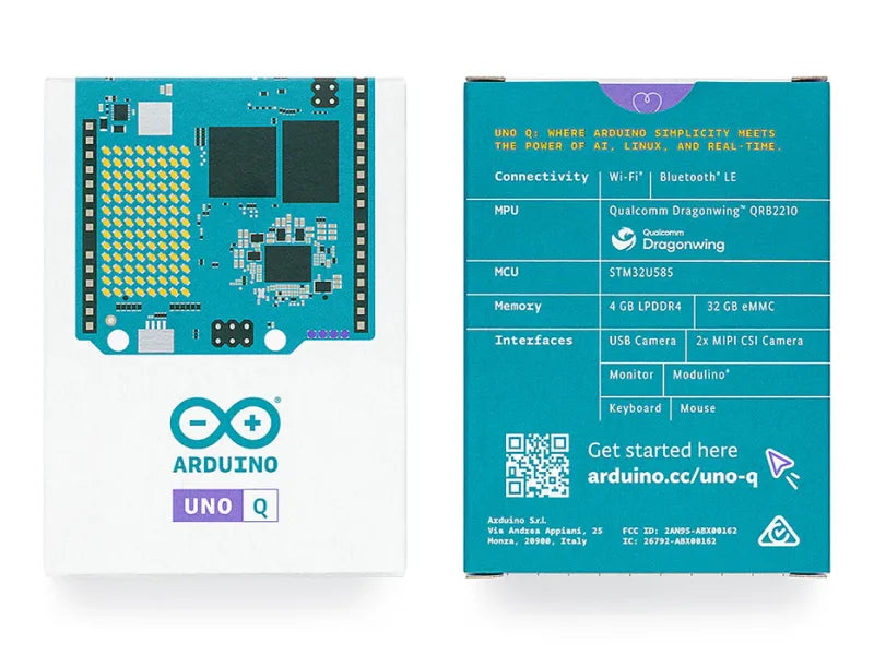 Arduino UNO Q 4GB- Kit completo con accessori
