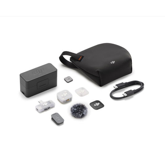 DJI Mic Mini 2 (1 TX + 1 RX mobile + Custodia di ricarica)