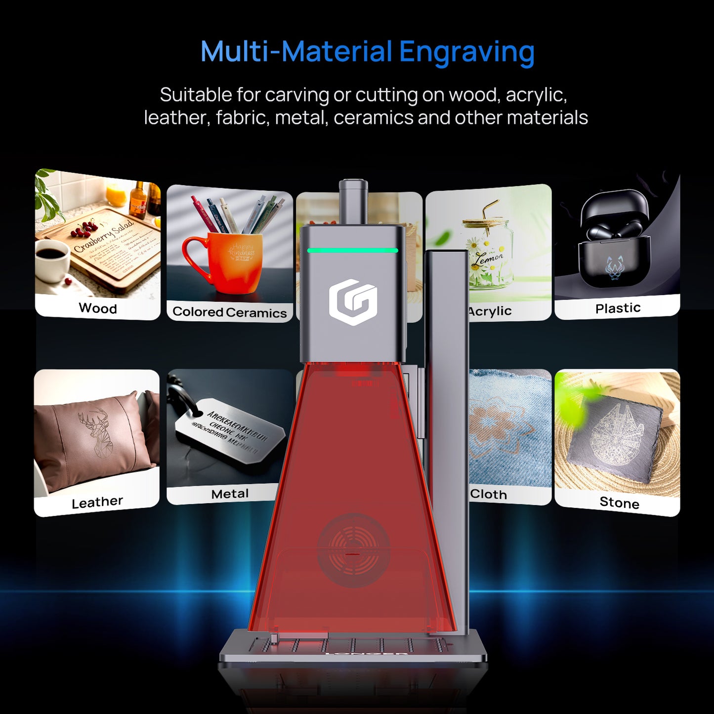 Longer Nano Duo 20W Diode + 2W IR Portable AI Laser Engraver