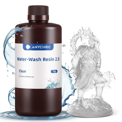 ANYCUBIC - WATER WASHABLE RESIN 2.0  1 KG