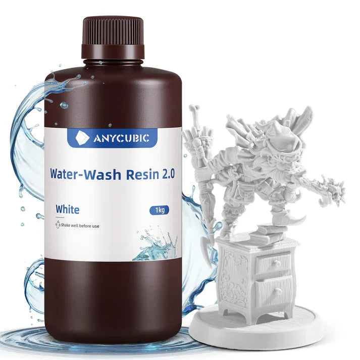 ANYCUBIC - WATER WASHABLE RESIN 2.0  1 KG