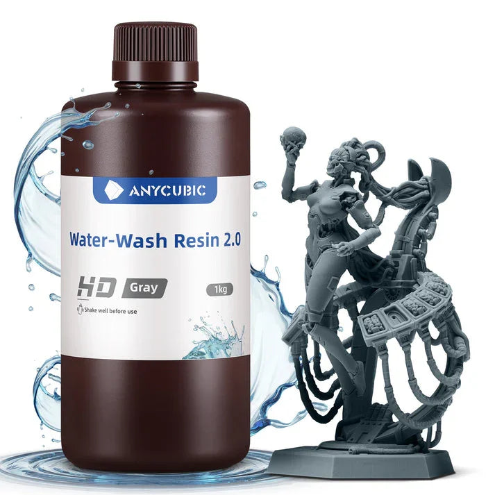 ANYCUBIC - WATER WASHABLE RESIN 2.0  1 KG