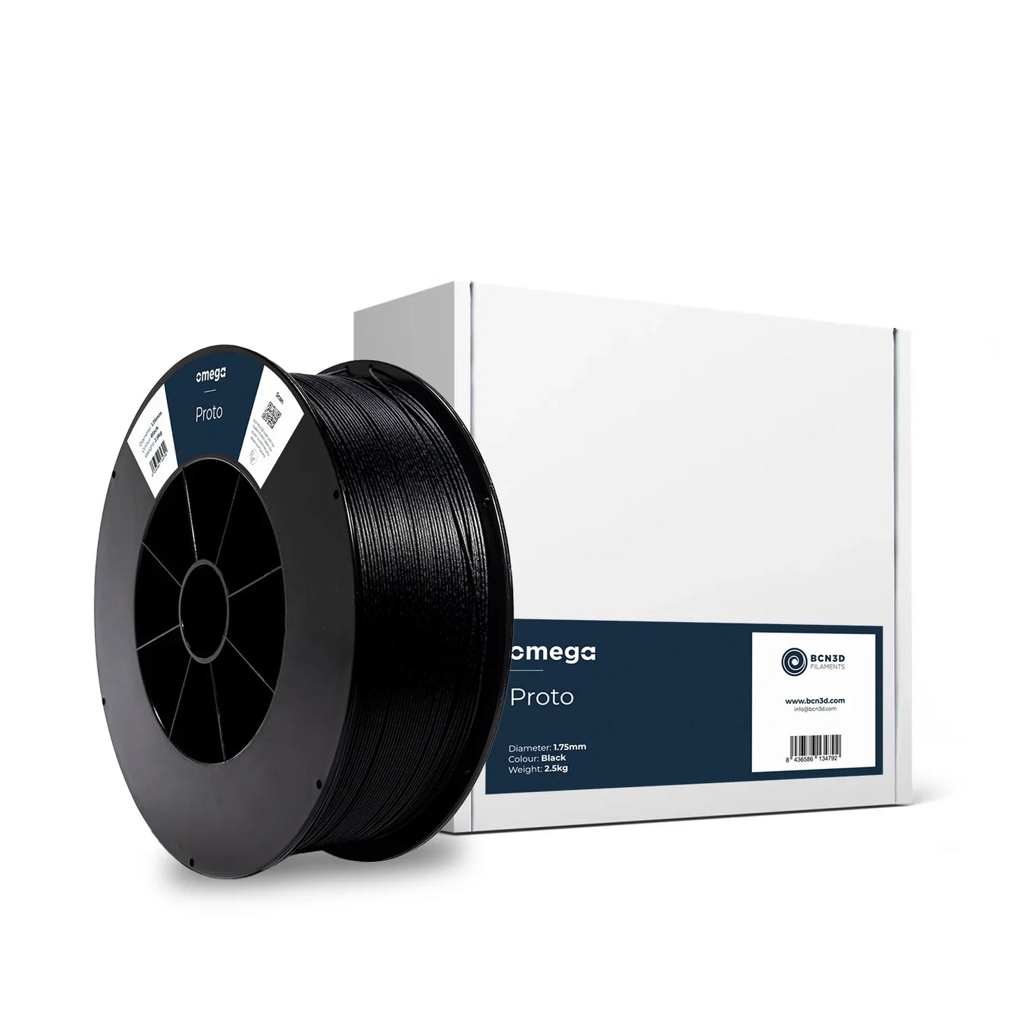 BCN3D Omega New Proto BLACK 1.75mm/2100gr
