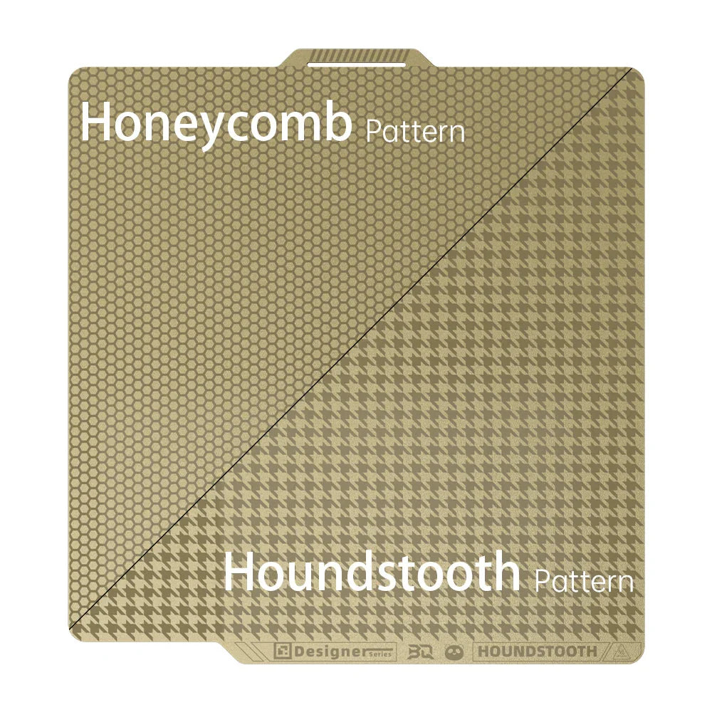 BIQU Panda Dual-Texture (Honeycomb/Houndstooth) per Bambu Lab