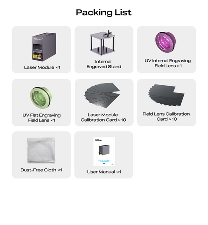 Kit de actualización láser UV de 5 W para Creality Falcon T1