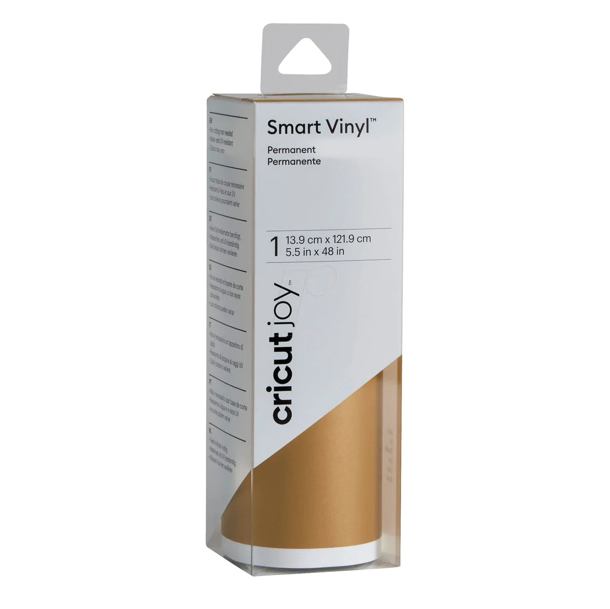 Cricut - Joy - Smart Vinyl - Vinile permanente (14x122 cm)