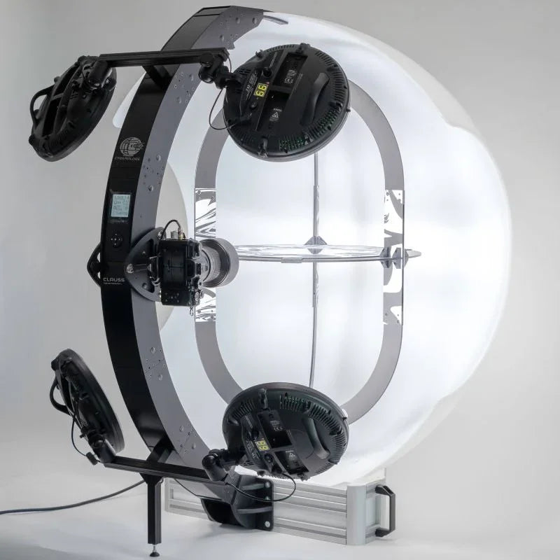Clauss CyberGlobe – Sistema di fotogrammetria 3D completamente automatizzato