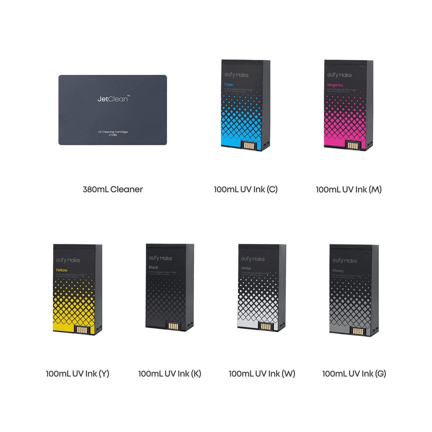 Eufymake Ink and cleaning cartridge kit