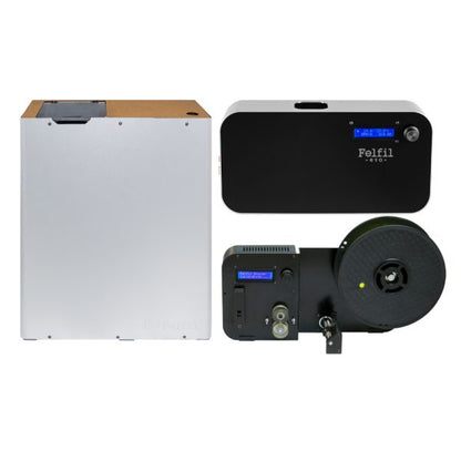 Sistema di estrusione Bundle Felfil Evo, Spooler+ e Shredder+