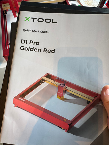 XTOOL D1 Pro 20W+2W IR Golden Red con accessori - Usato