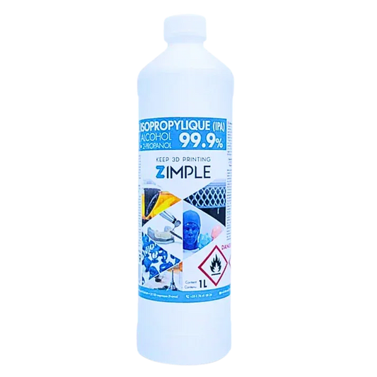 Zimple 3D - Alcool Isopropylique (IPA) 99,99% - 1L