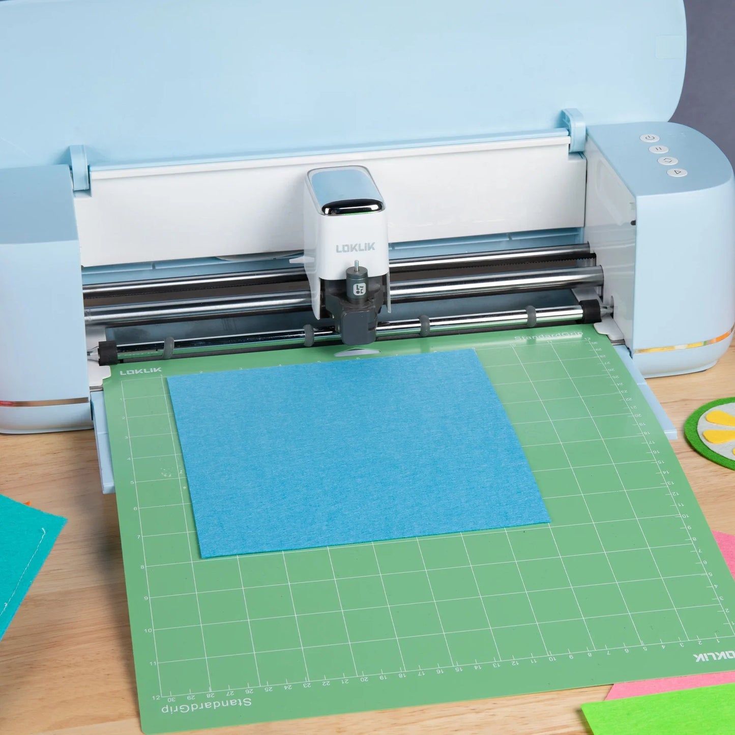 LOKLiK Pacchetto di fogli di feltro da 1,0 mm - Colori misti - Confezione da 42