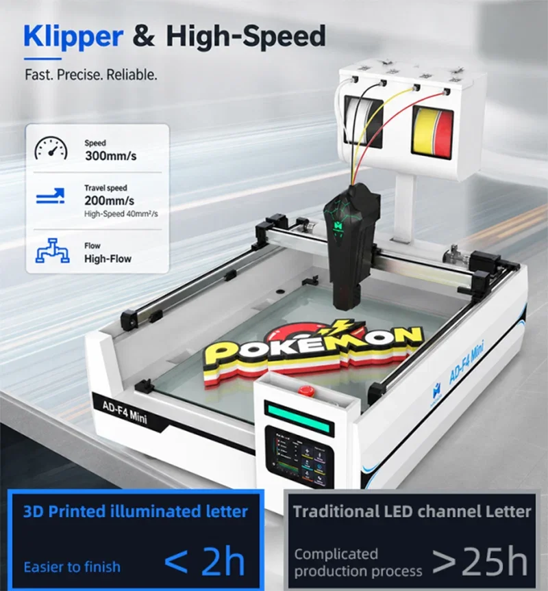 Mingda - AD-F4-Mini 3D Printer
