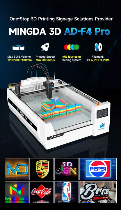 Mingda - AD-F4 Pro 3D Printer