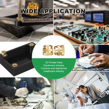 Mintion Set di inserti filettati assortiti Mintion - 500 pezzi