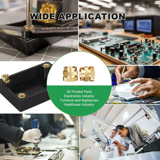 Mintion Set di inserti filettati assortiti Mintion - 500 pezzi