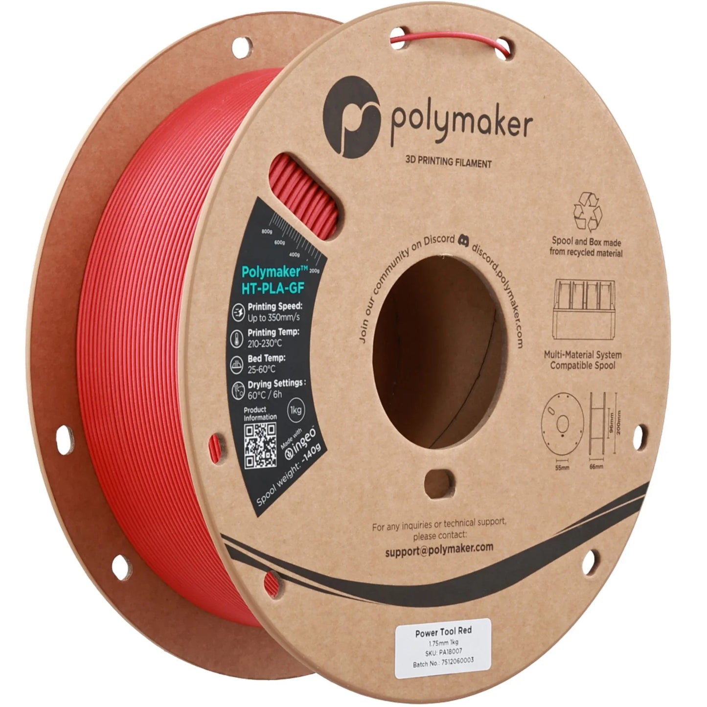 Polymaker HT-PLA-GF 1,75 mm 1 kg