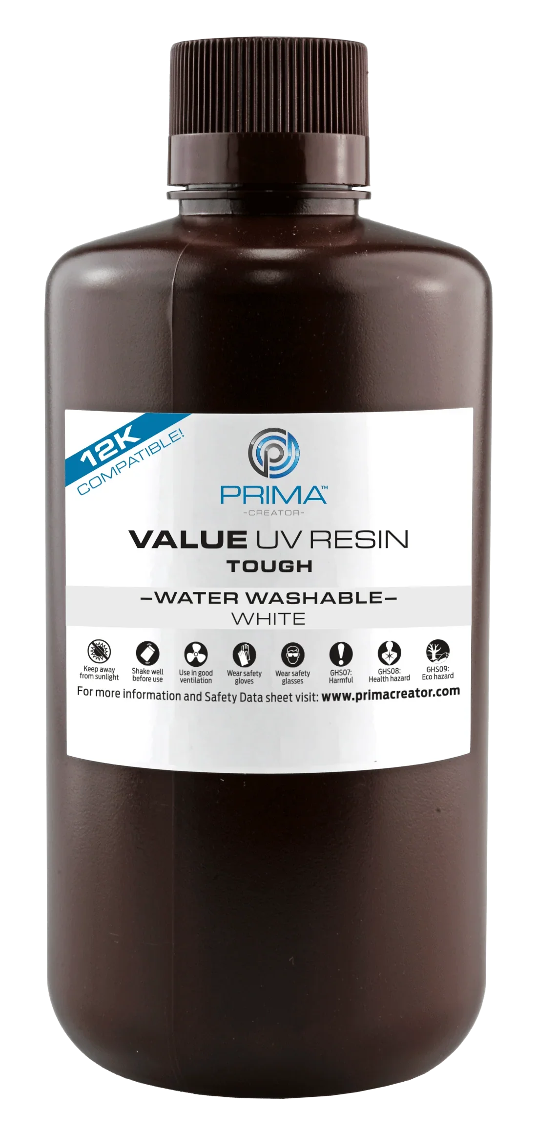 PrimaCreator Value Tough (ABS Like) Water Washable UV Resin - 1L