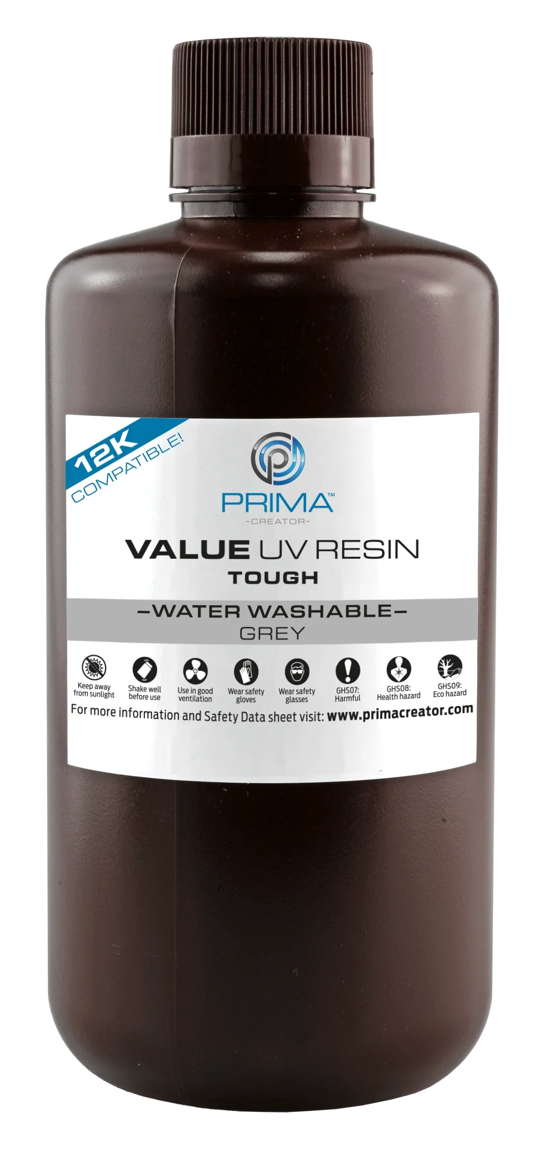 PrimaCreator Value Tough (ABS Like) Water Washable UV Resin - 1L