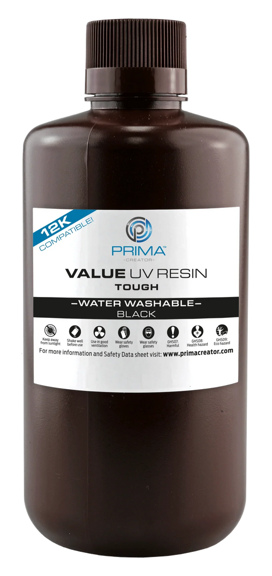 PrimaCreator Value Tough (ABS Like) Water Washable UV Resin - 1L