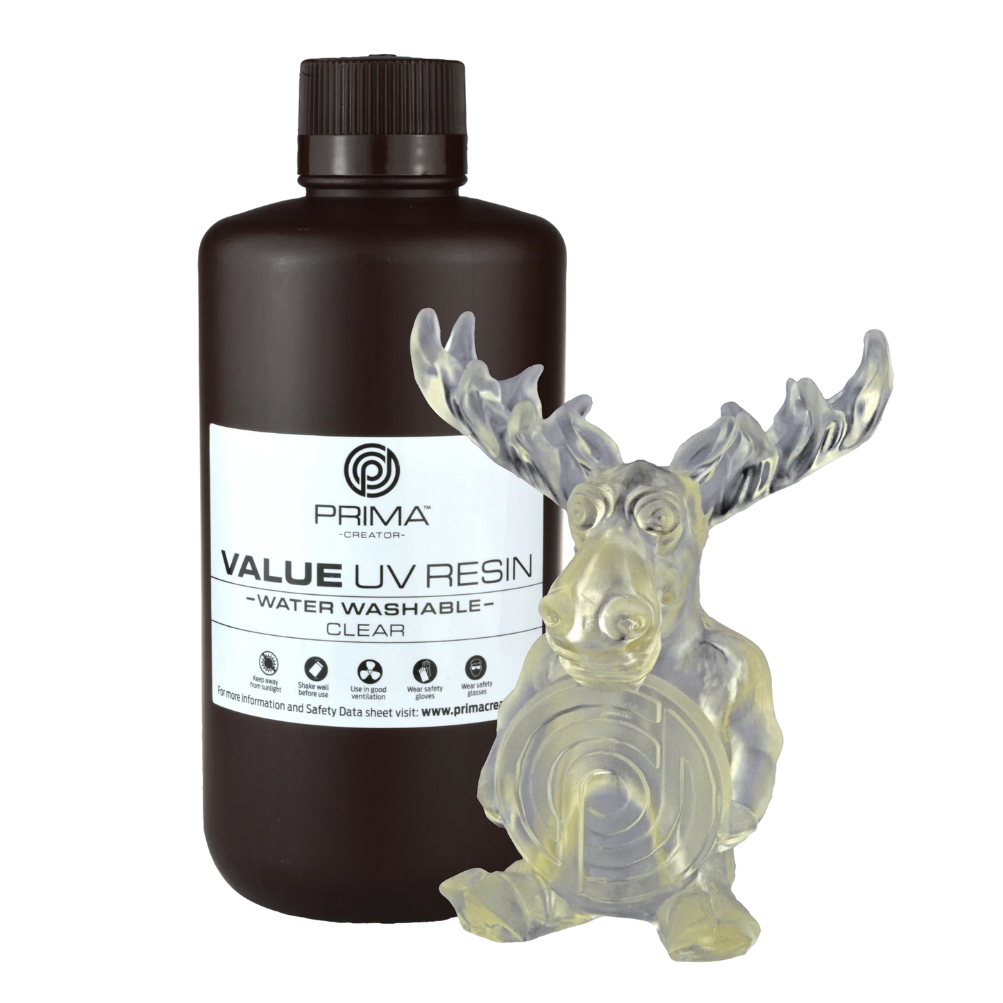 PrimaCreator Value Water Washable UV Resin - 1L