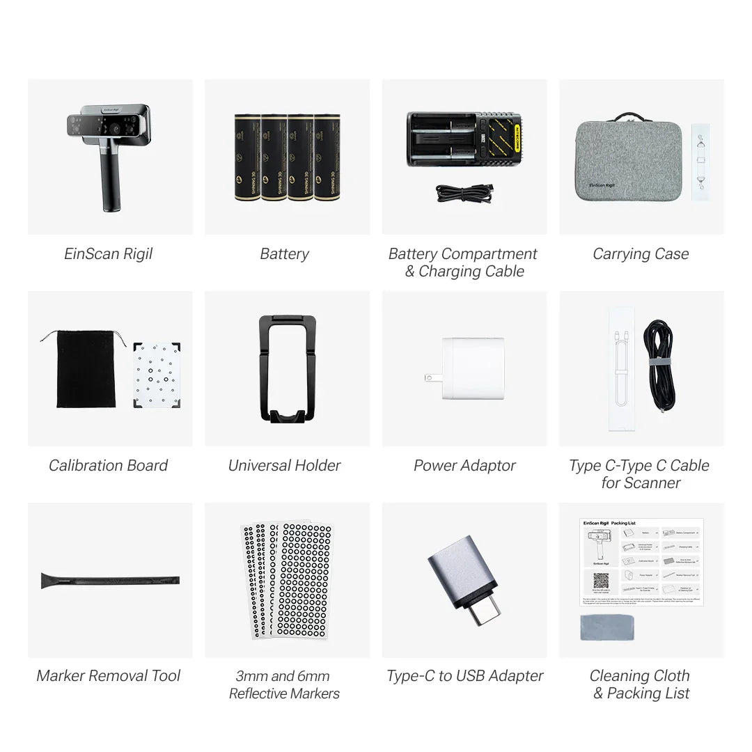 Shining 3D EinScan Rigil