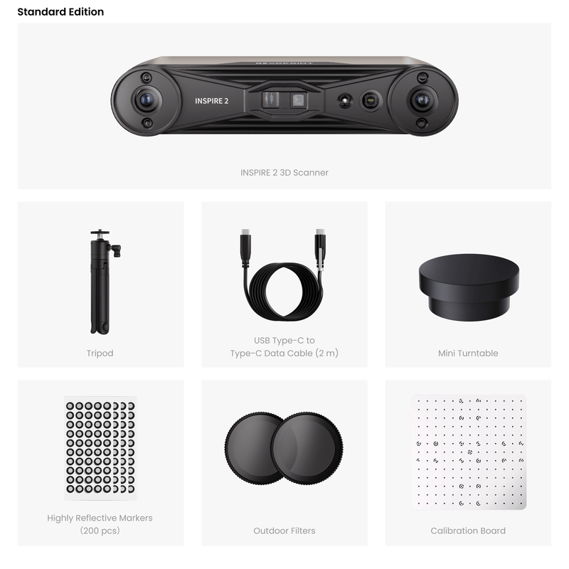 REVOPOINT INSPIRE 2 Scanner 3D