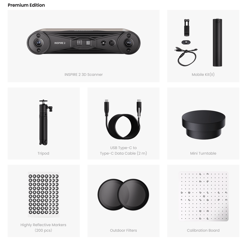 REVOPOINT INSPIRE 2 Scanner 3D