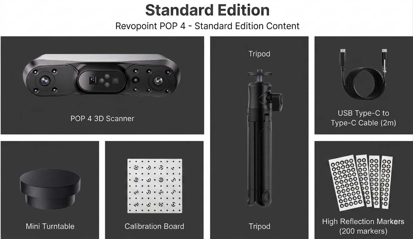 REVOPOINT POP 4 SCANNER 3D