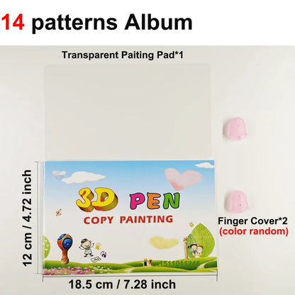 3D Pen with Travel Case and Filaments