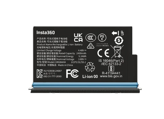 Insta360 X5 Batteria