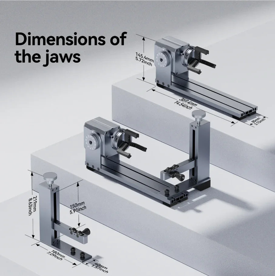 Longer Laser Rotary Extension