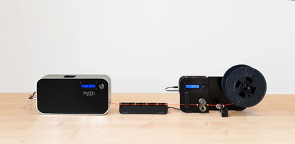 Sistema di estrusione Bundle Felfil Evo, Spooler+ e Shredder+