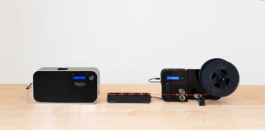 Sistema di estrusione Bundle Felfil Evo, Spooler+ e Shredder+