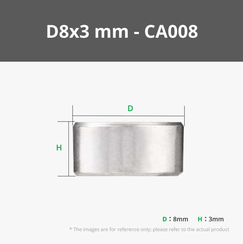 Bambu Lab D8x3mm Round Magnet 20pcs
