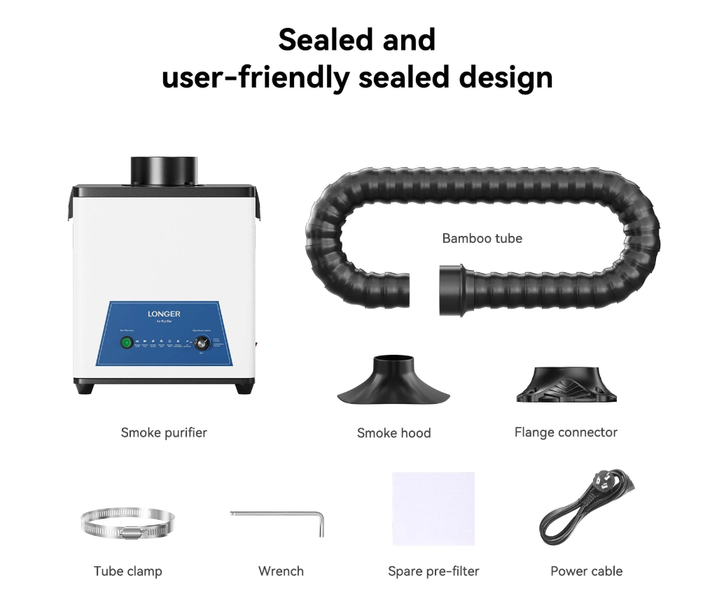 LONGER Smoke Purifier for Laser Engraver