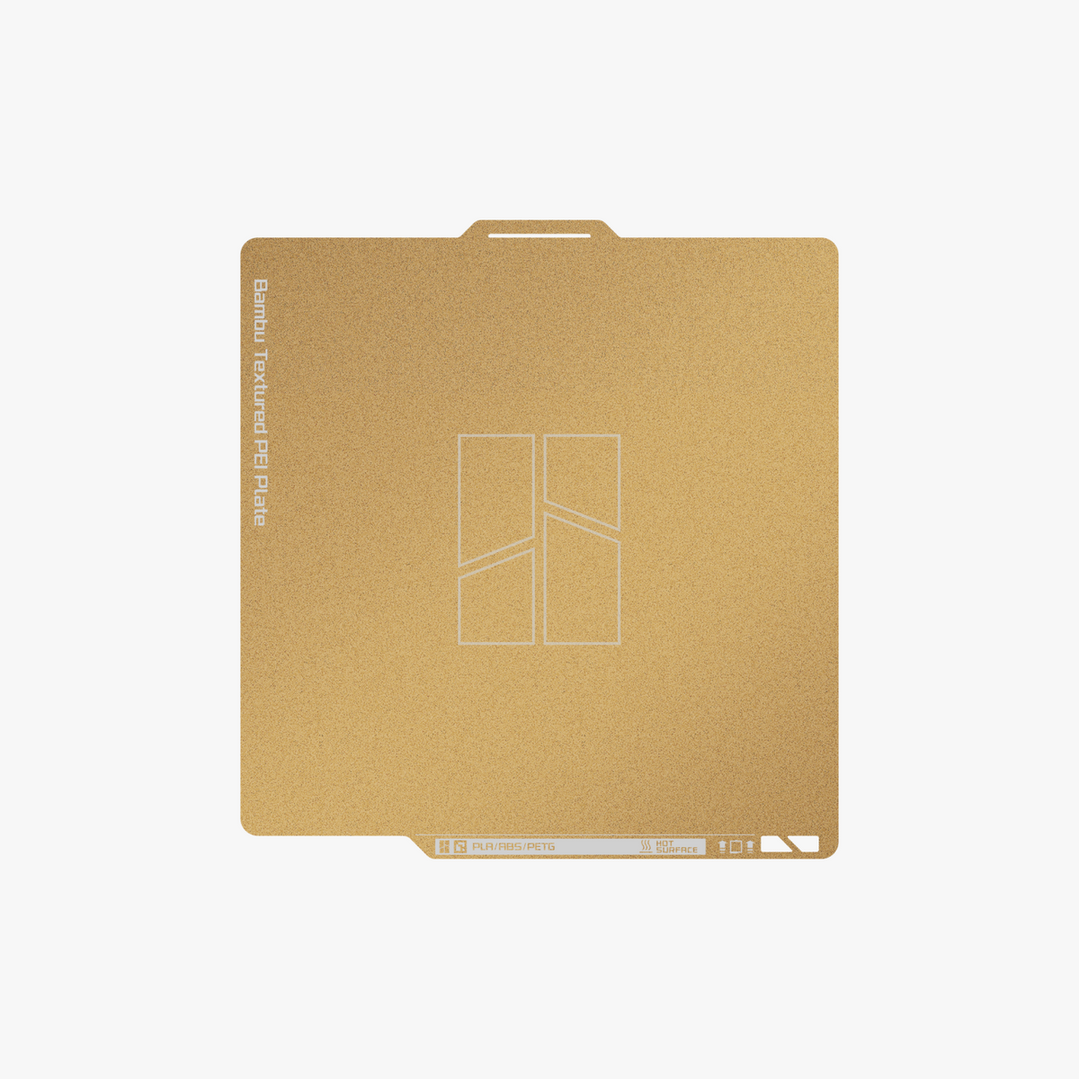 Bambu Textured PEI Plate Fap033 P2S, X1C, X1E, P1P, P1S, A1, X2D